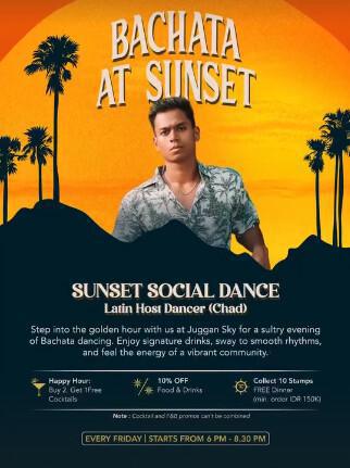 Bachata at Sunset at Juggan Sky