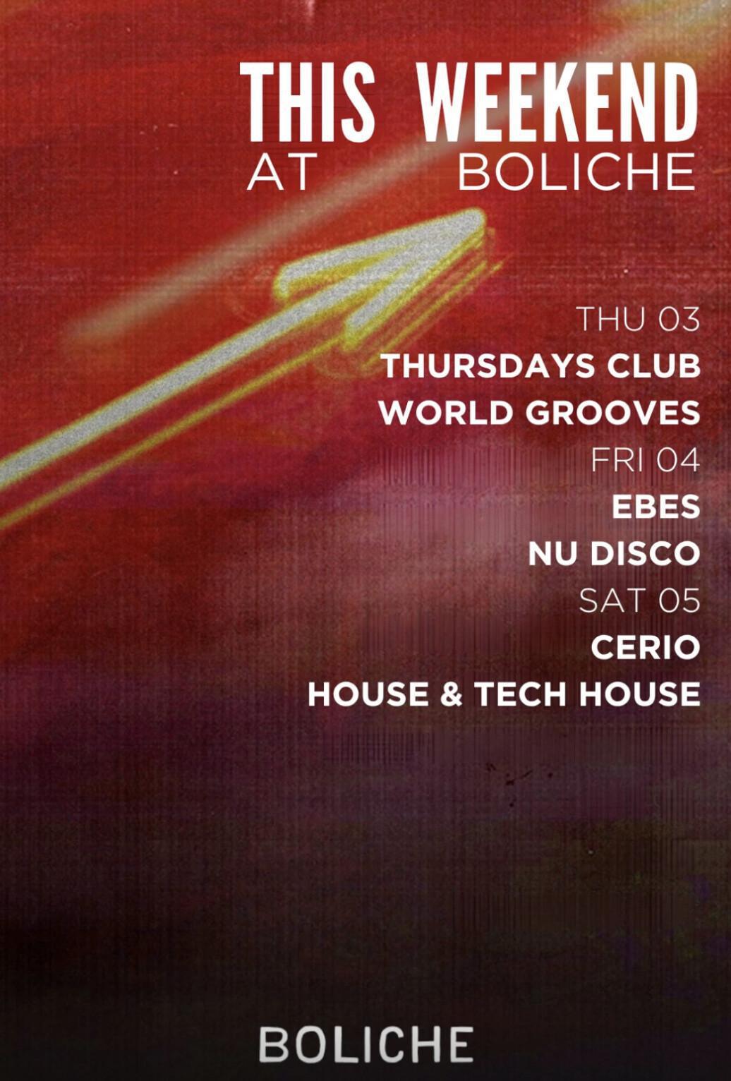 This Weekend at Boliche Bali