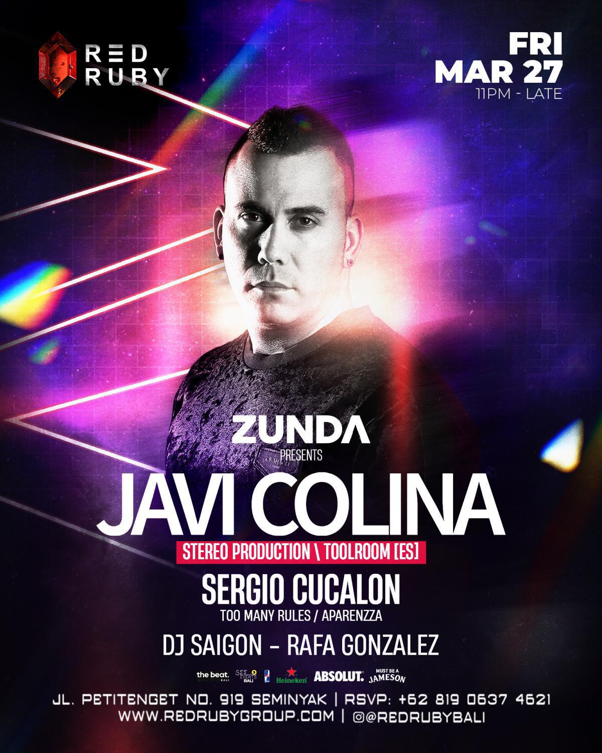 Javi Colina at Red Ruby