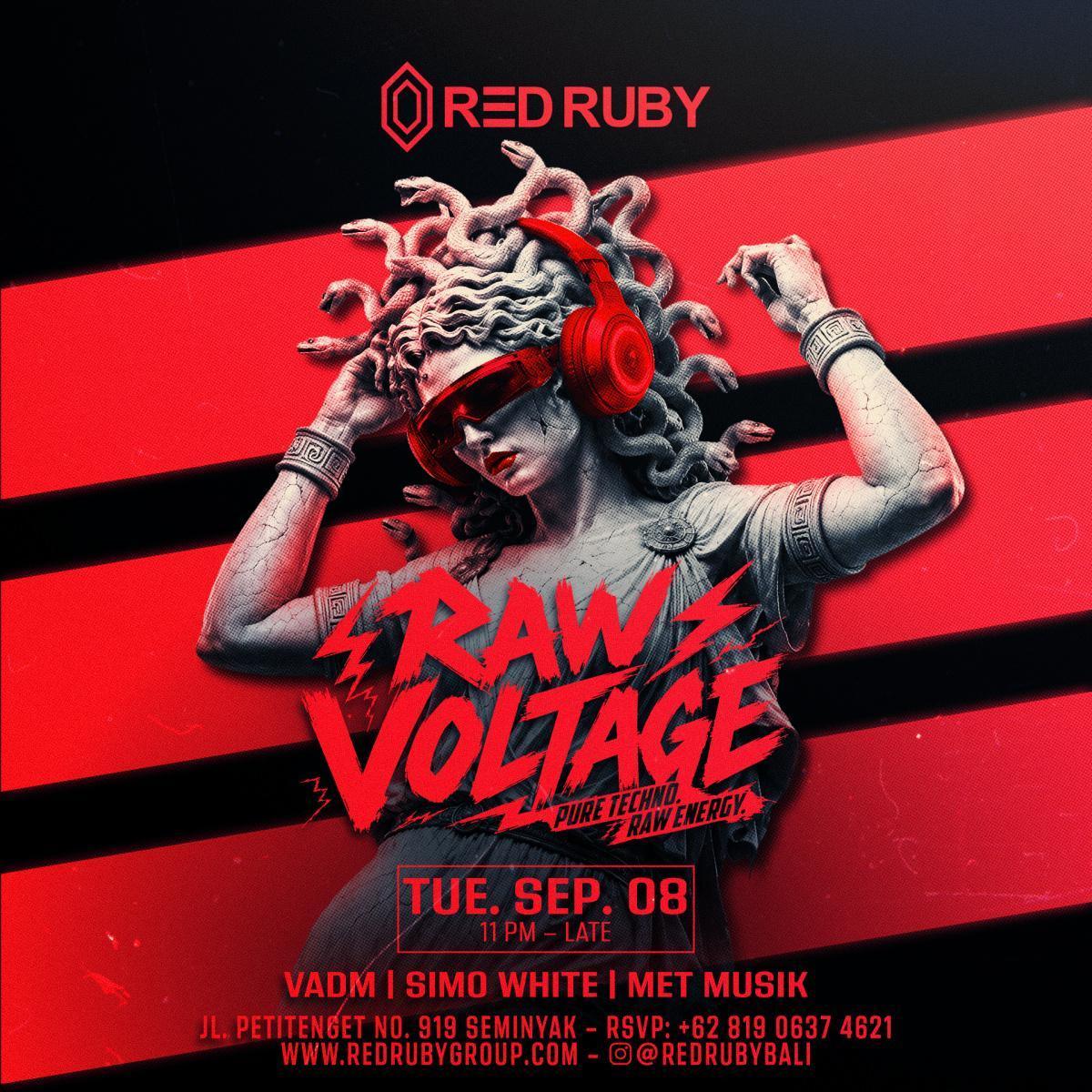 Raw Voltage at Red Ruby Raw Voltage at Red Ruby