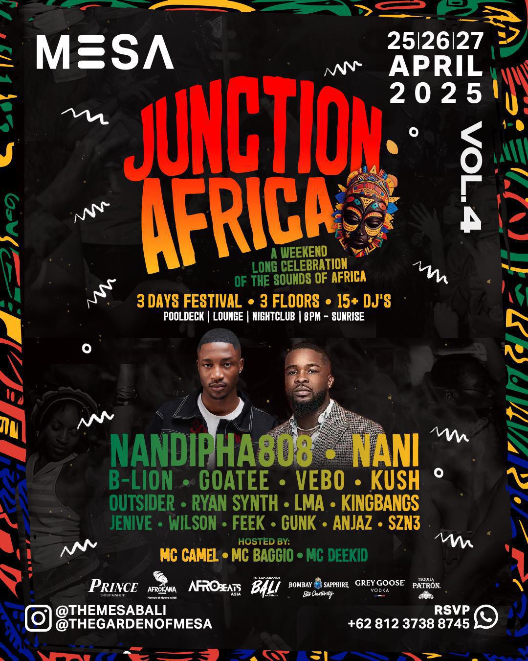 Junction Afrika at The Mesa Club