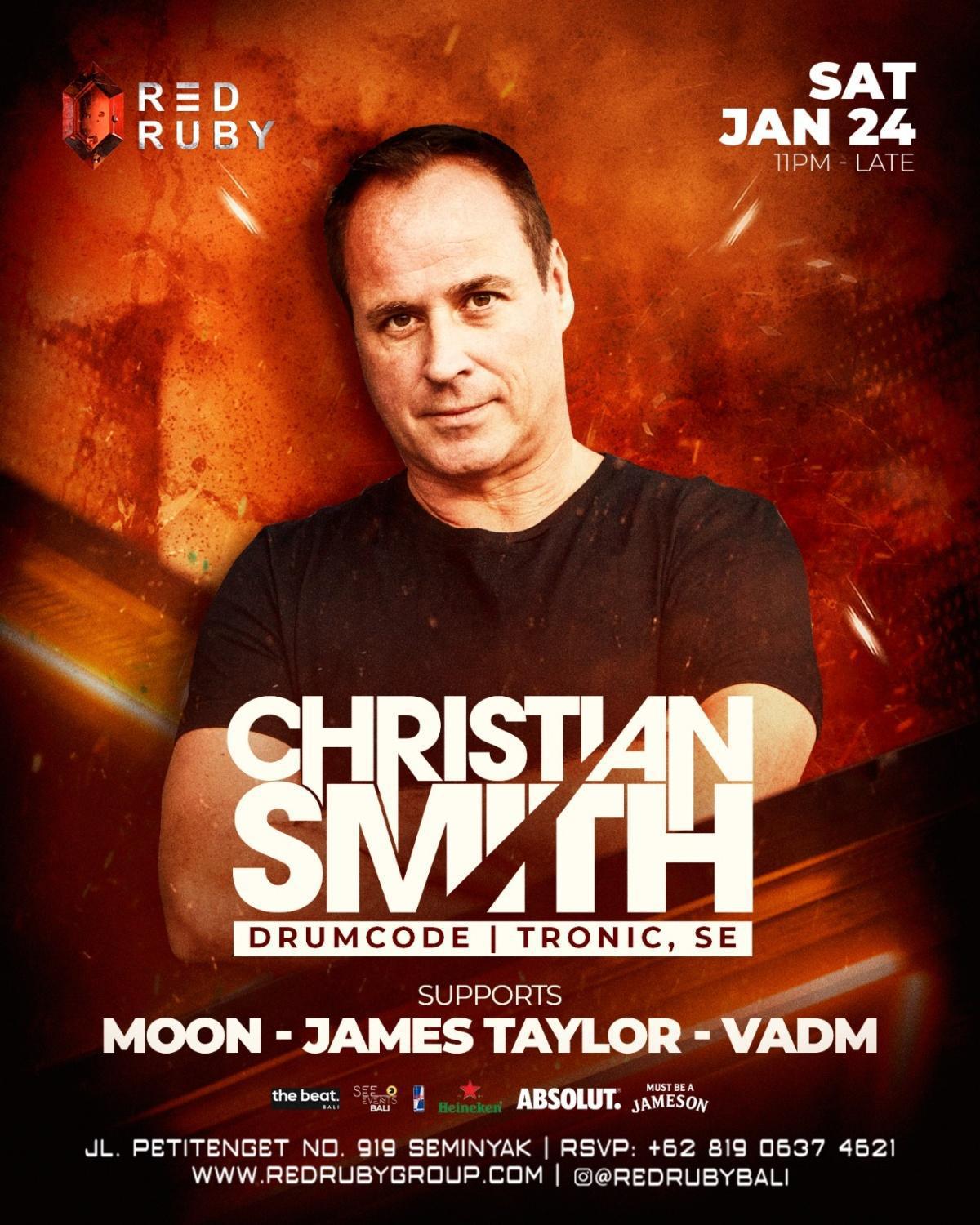 Christian Smith at Red Ruby Christian Smith at Red Ruby