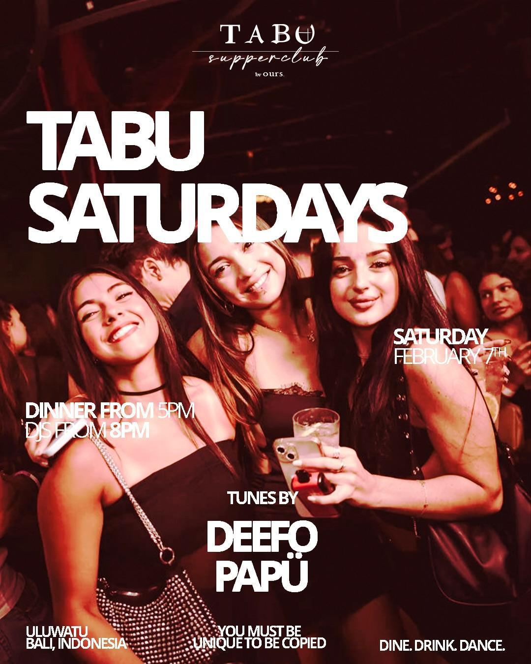 Saturday at Tabu