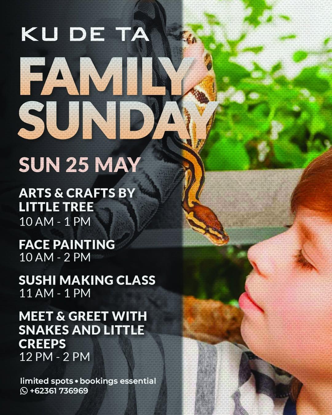 Family Sunday at Ku De Ta Bali