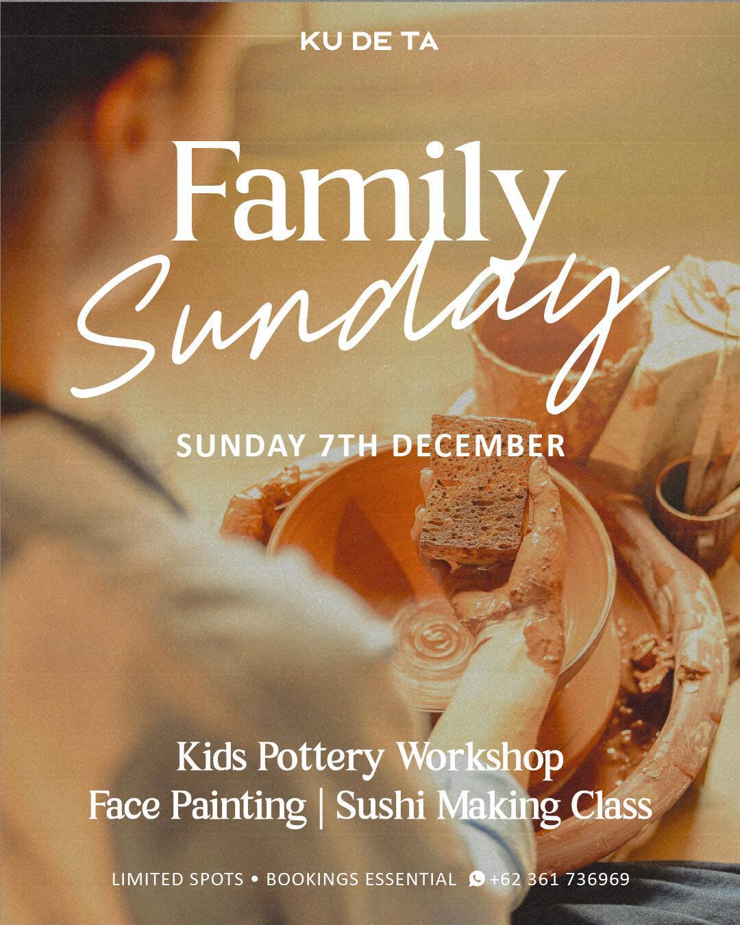 Family Sunday at Ku De Ta Bali