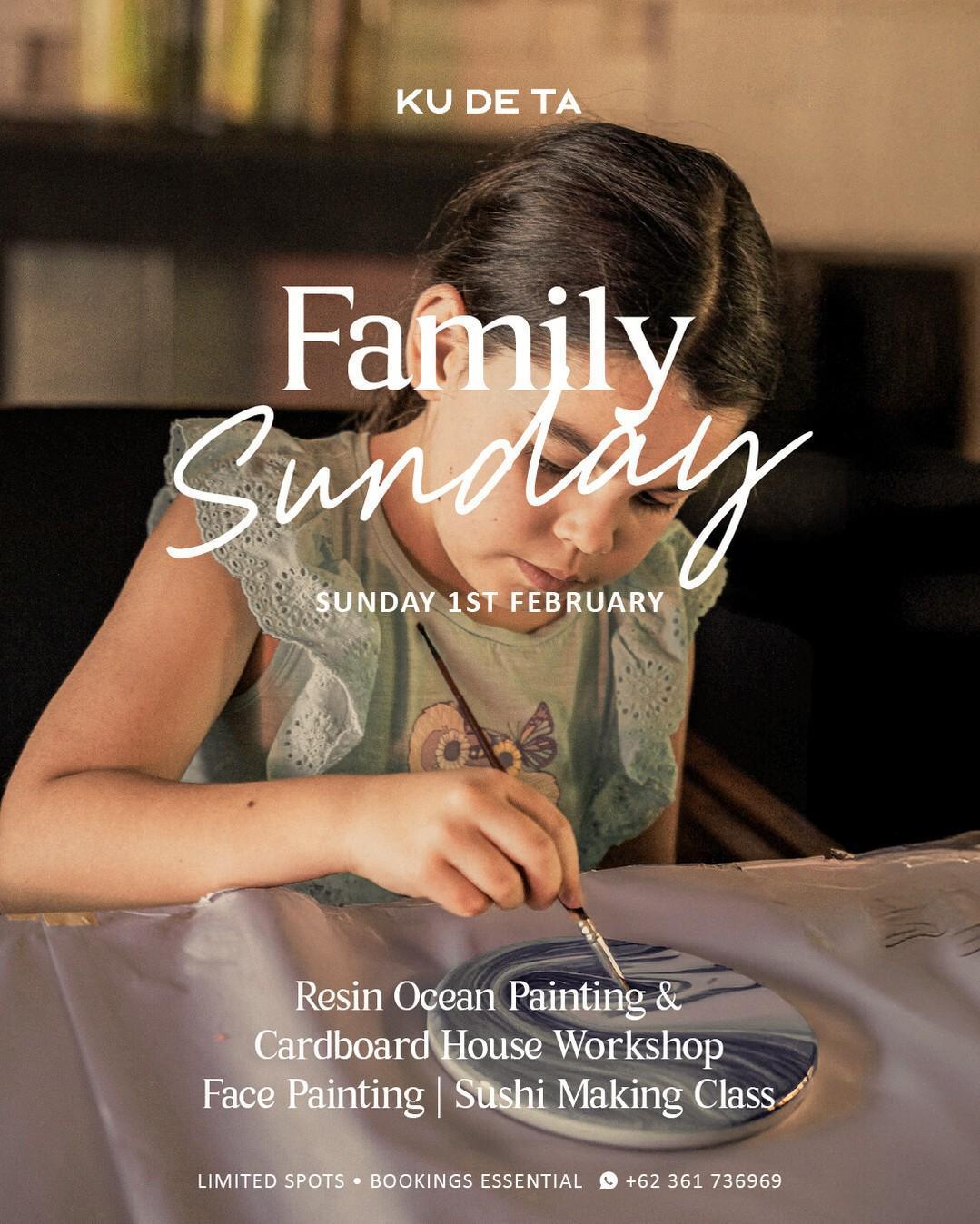 Family Sunday at Ku De Ta Bali