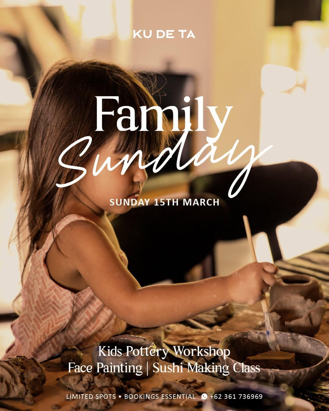 Family Sunday at Ku De Ta Bali Family Sunday at Ku De Ta Bali