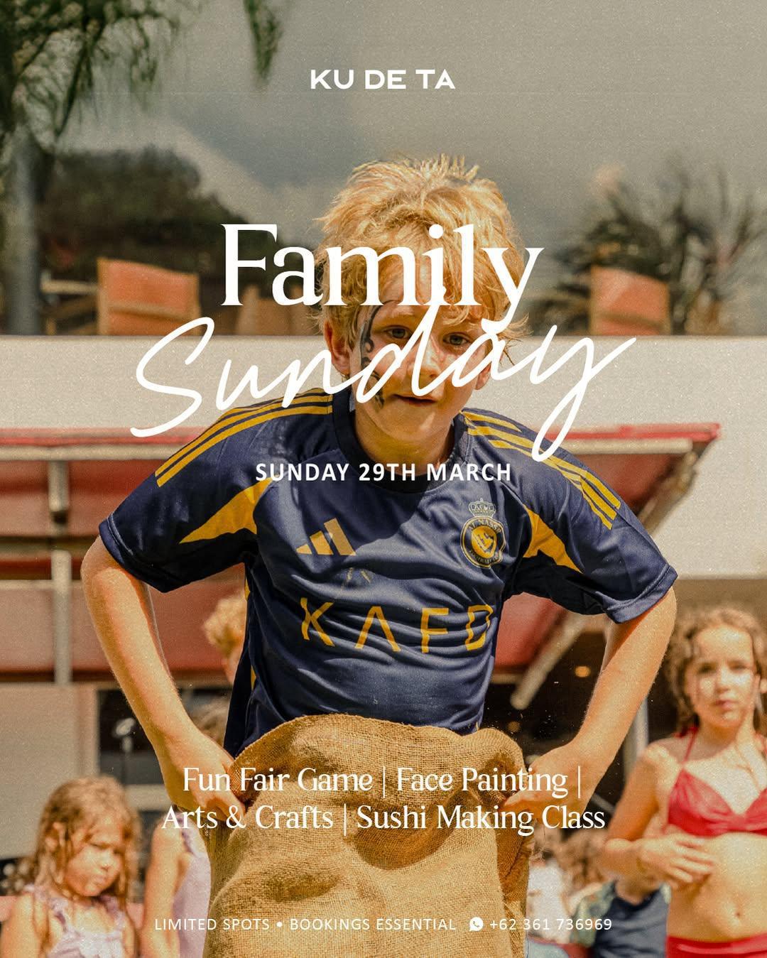 Family Sunday at Ku De Ta Bali Family Sunday at Ku De Ta Bali