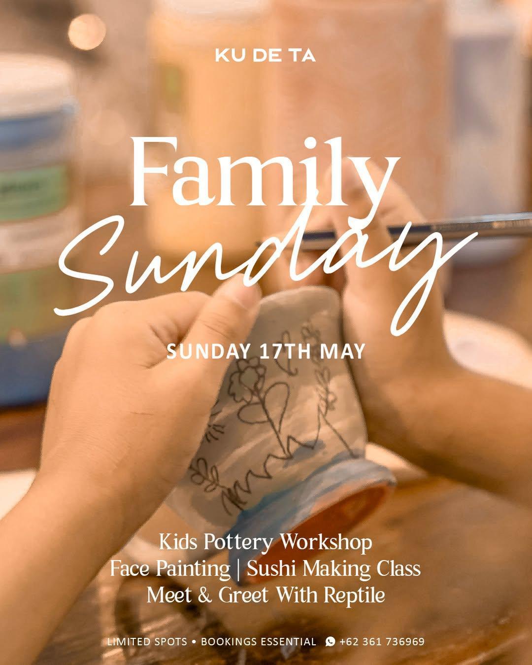 Family Sunday at Ku De Ta Bali