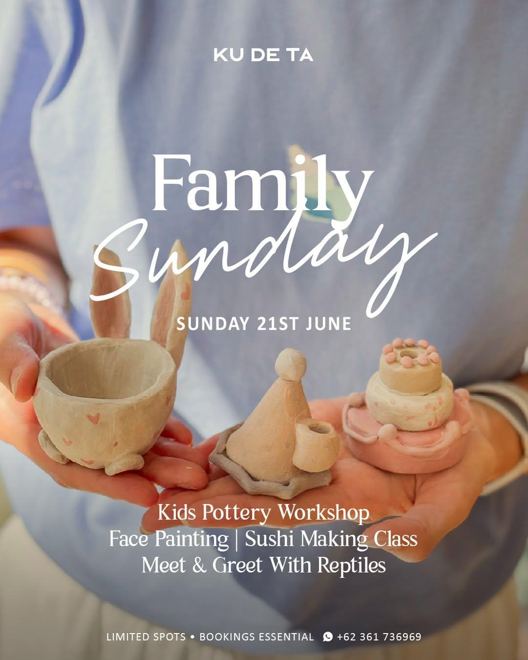 Family Sunday at Ku De Ta Bali