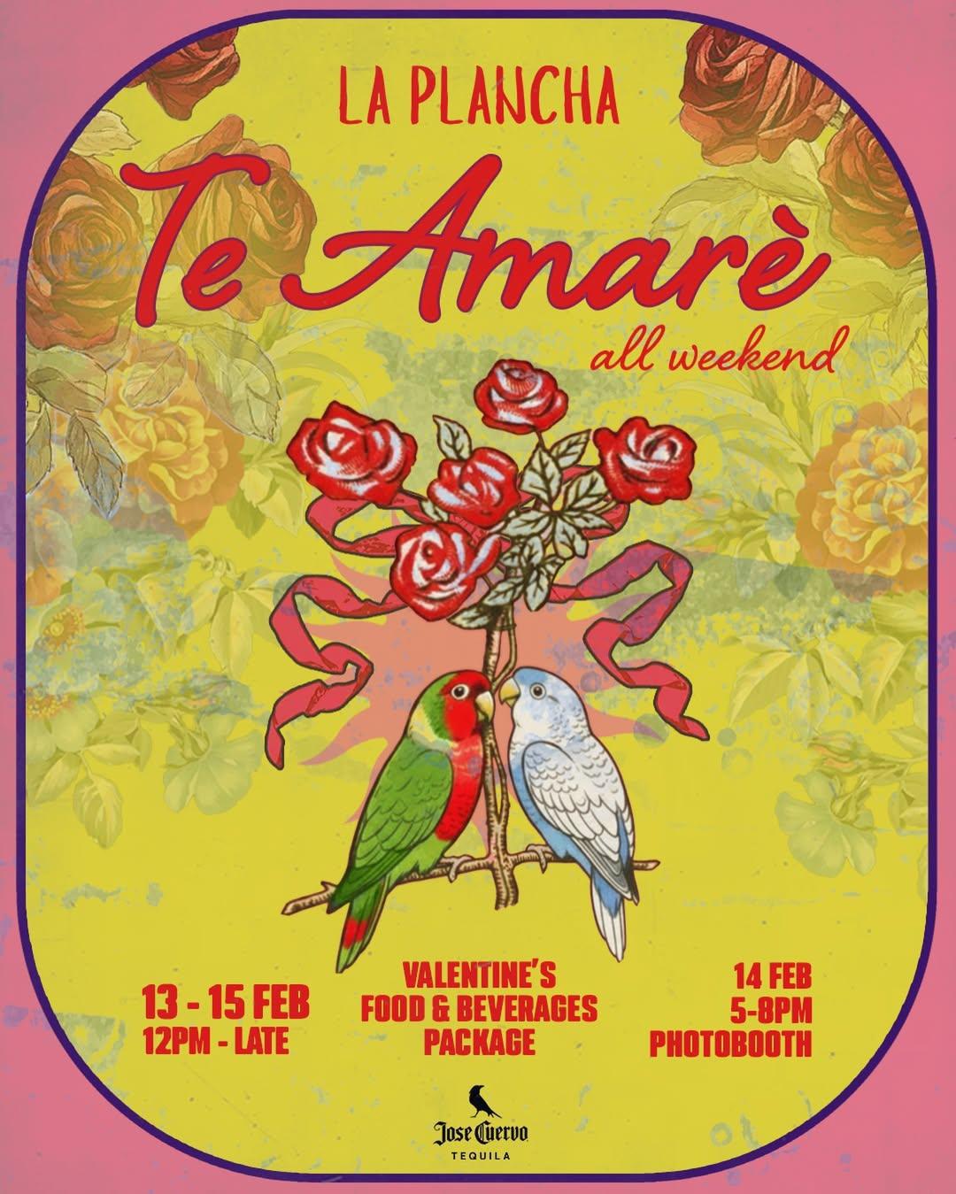 TE AMARÈ at La Plancha Bali