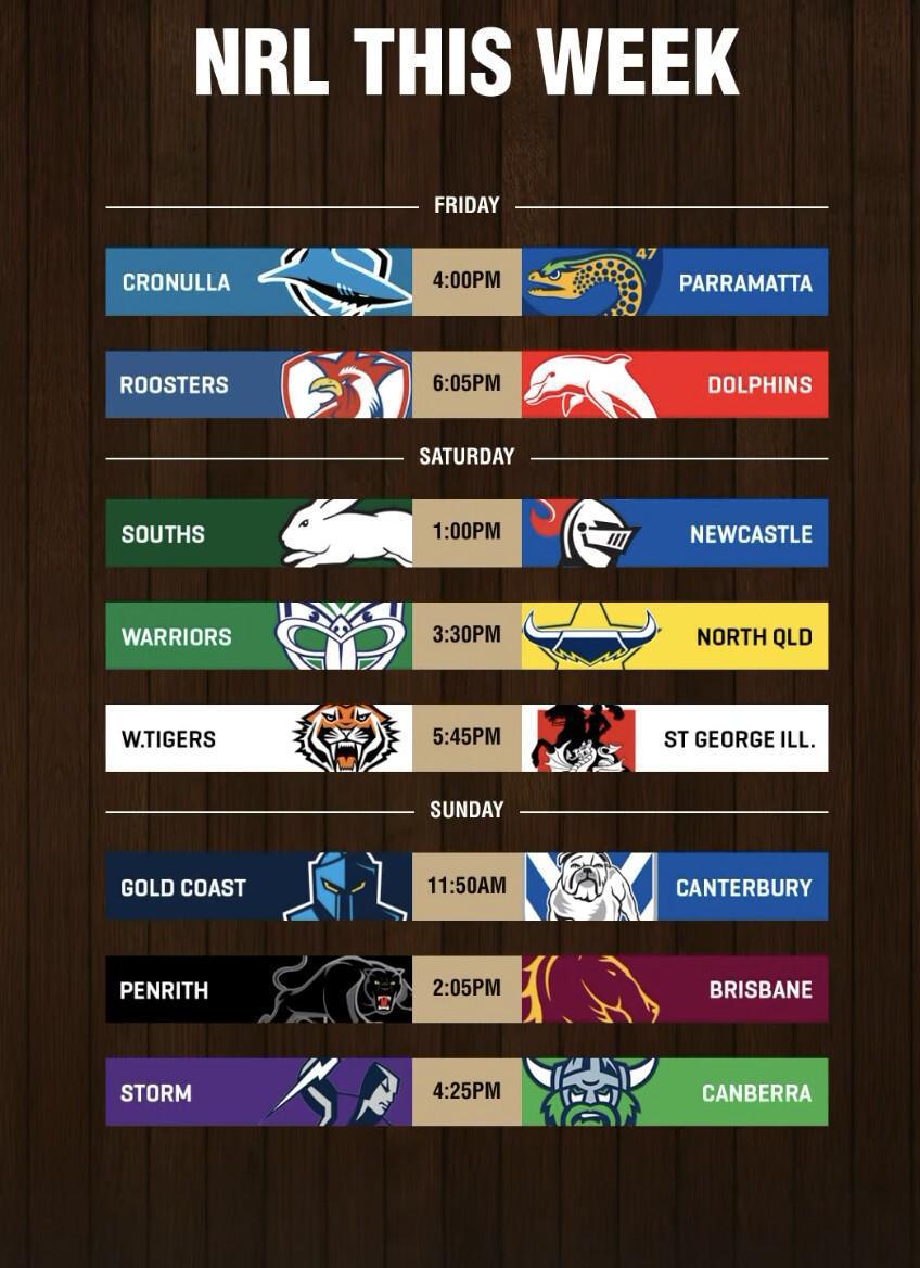 NRL this week at The Forge Bali