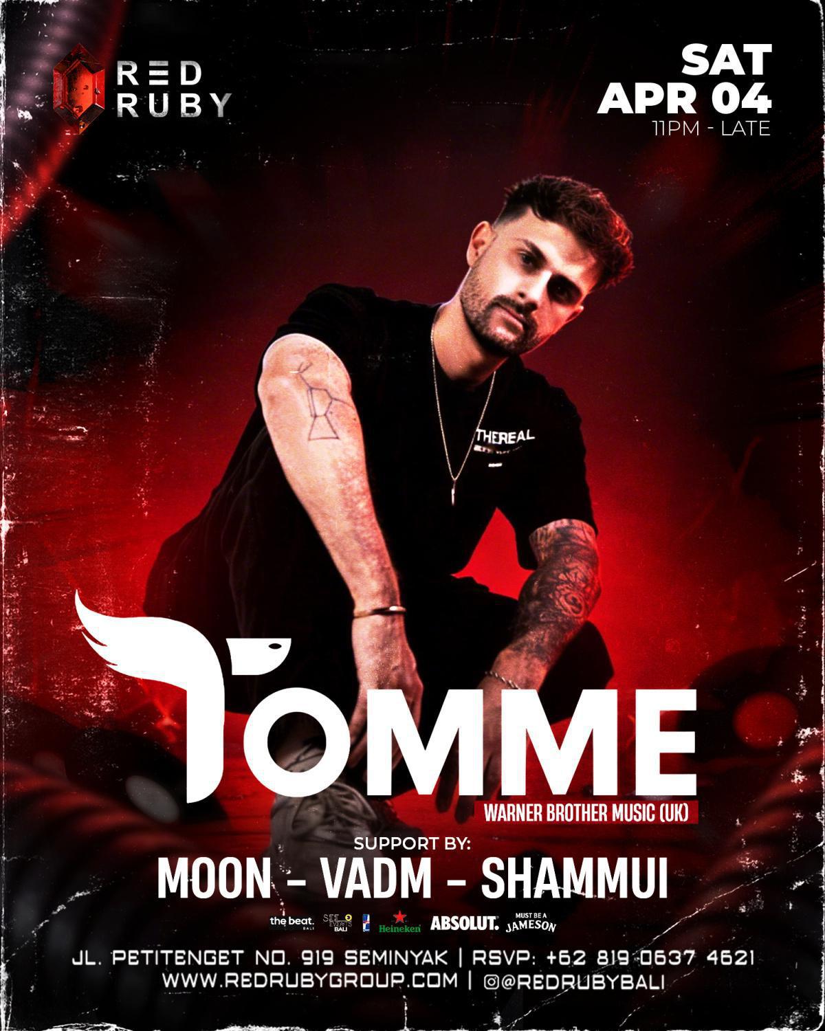 Tomme at Red Ruby Tomme at Red Ruby