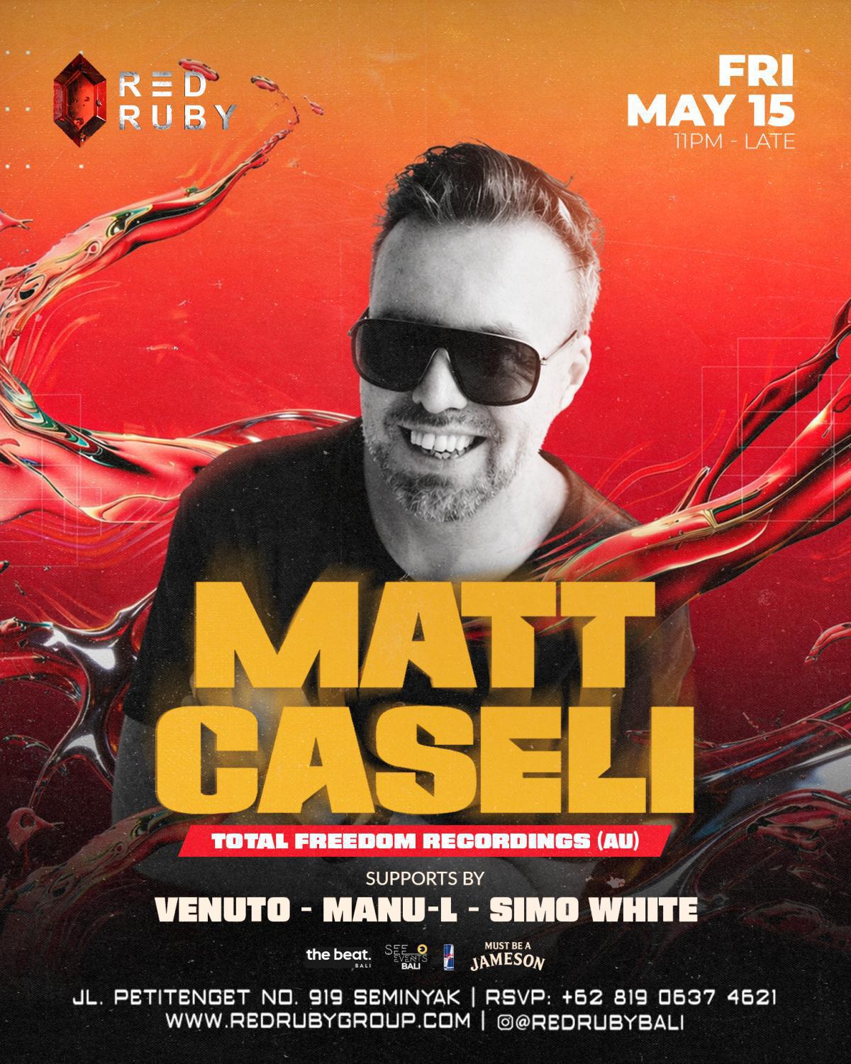 Matt Caseli at Red Ruby Matt Caseli at Red Ruby