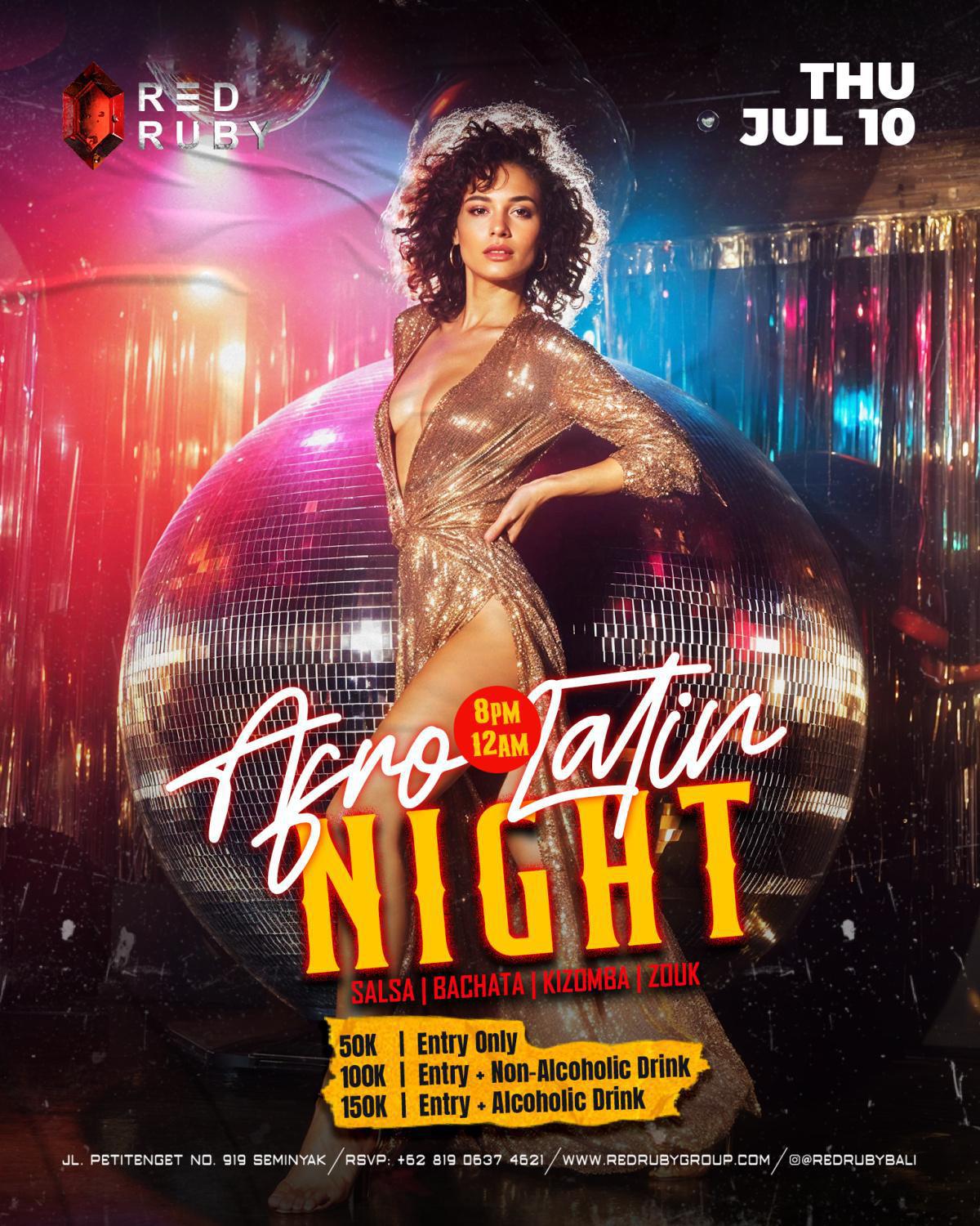 Thursday Latin Night At Red Ruby