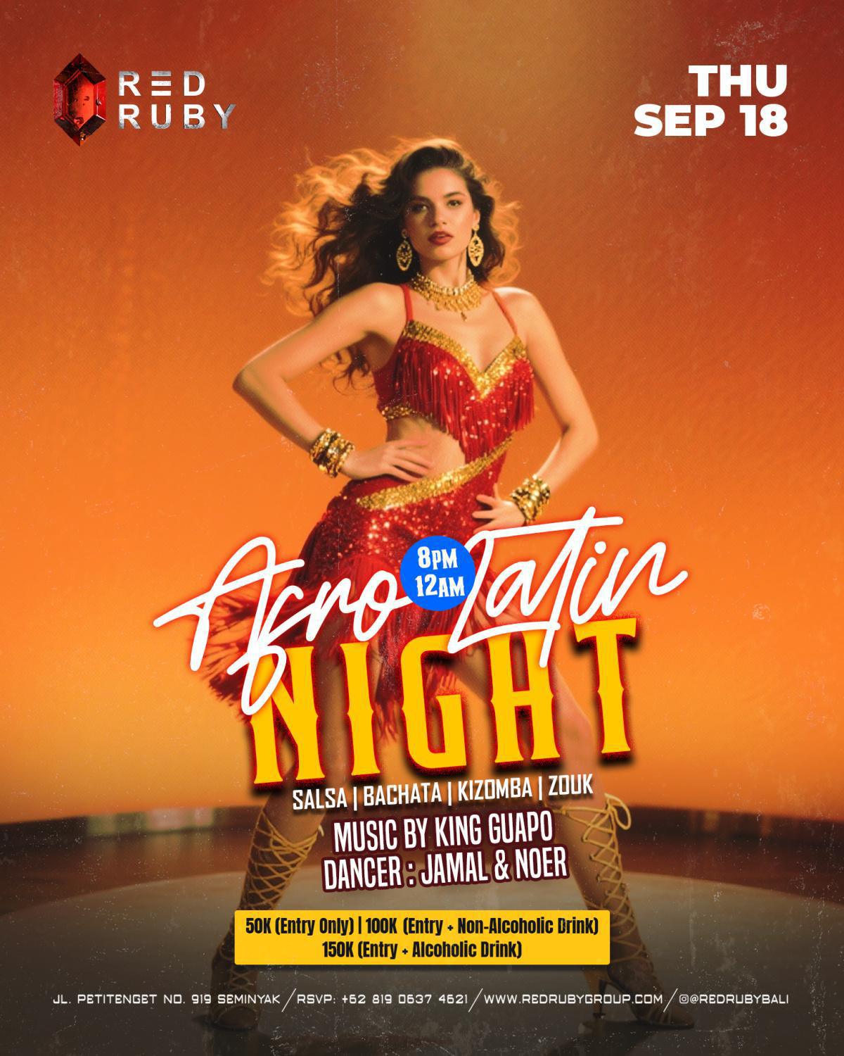 Thursday Latin Night At Red Ruby