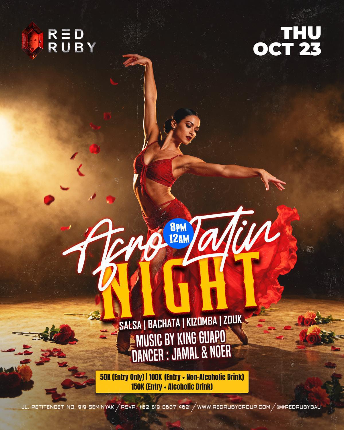 Thursday Latin Night At Red Ruby