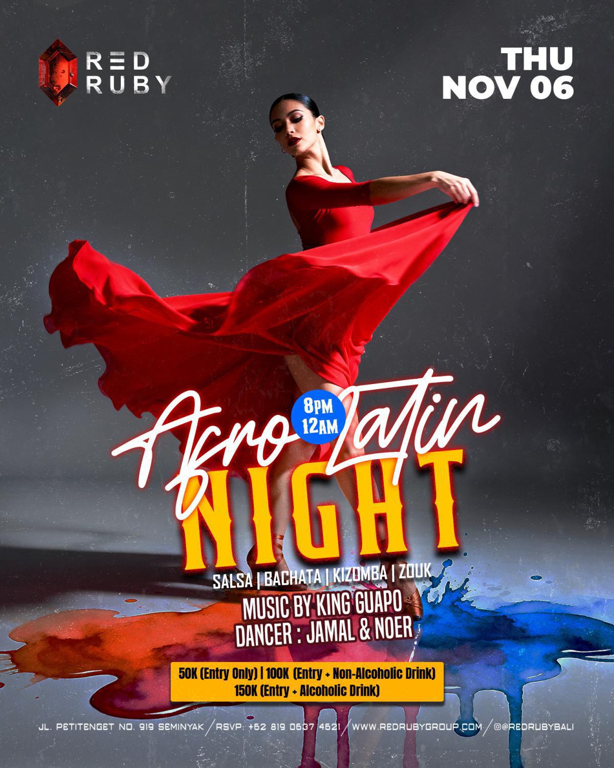 Thursday Latin Night At Red Ruby