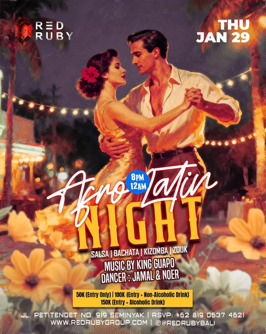 Thursday Latin Night At Red Ruby Thursday Latin Night At Red Ruby