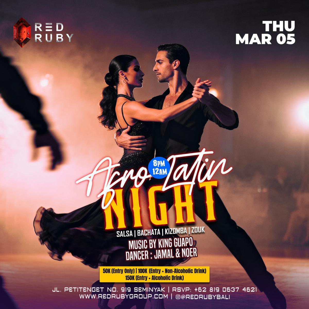 Thursday Latin Night at Red Ruby