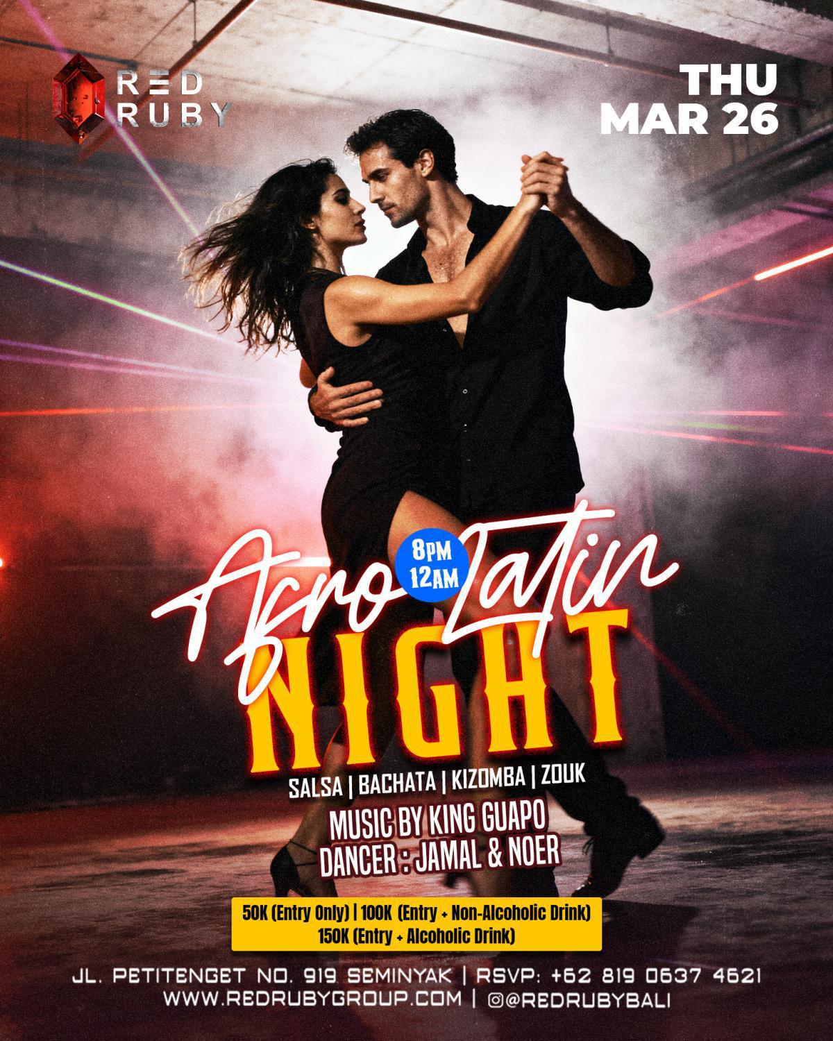 Thursday Latin Night at Red Ruby