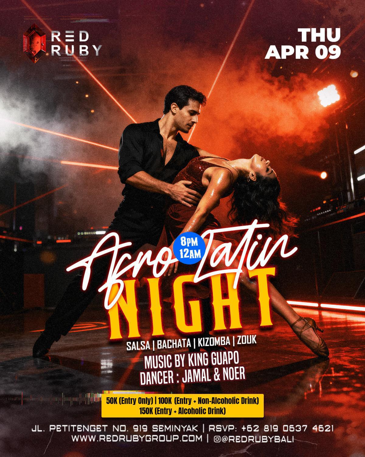 Thursday Latin Night at Red Ruby Thursday Latin Night at Red Ruby