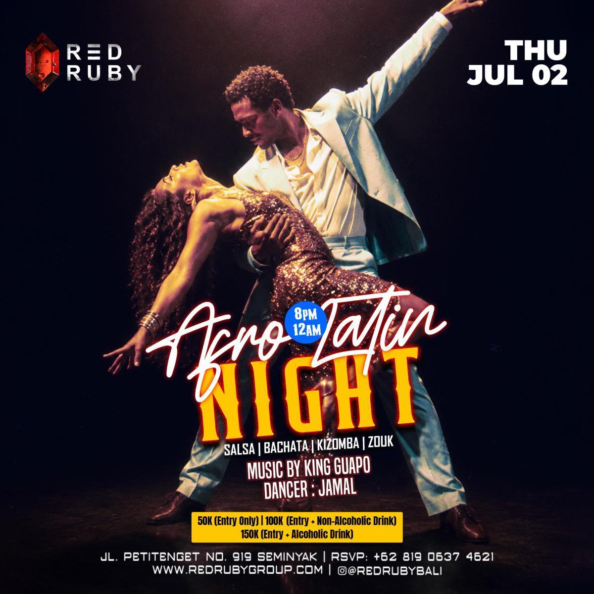 Thursday Latin Night at Red Ruby Thursday Latin Night at Red Ruby