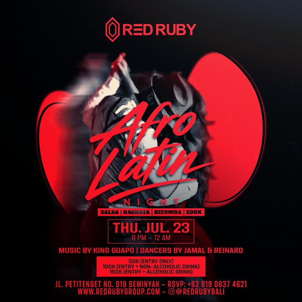 Thursday Latin Night at Red Ruby