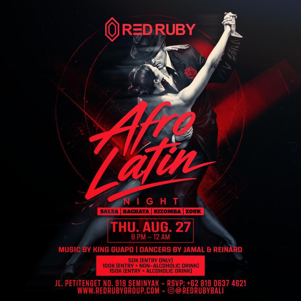 Thursday Latin Night at Red Ruby