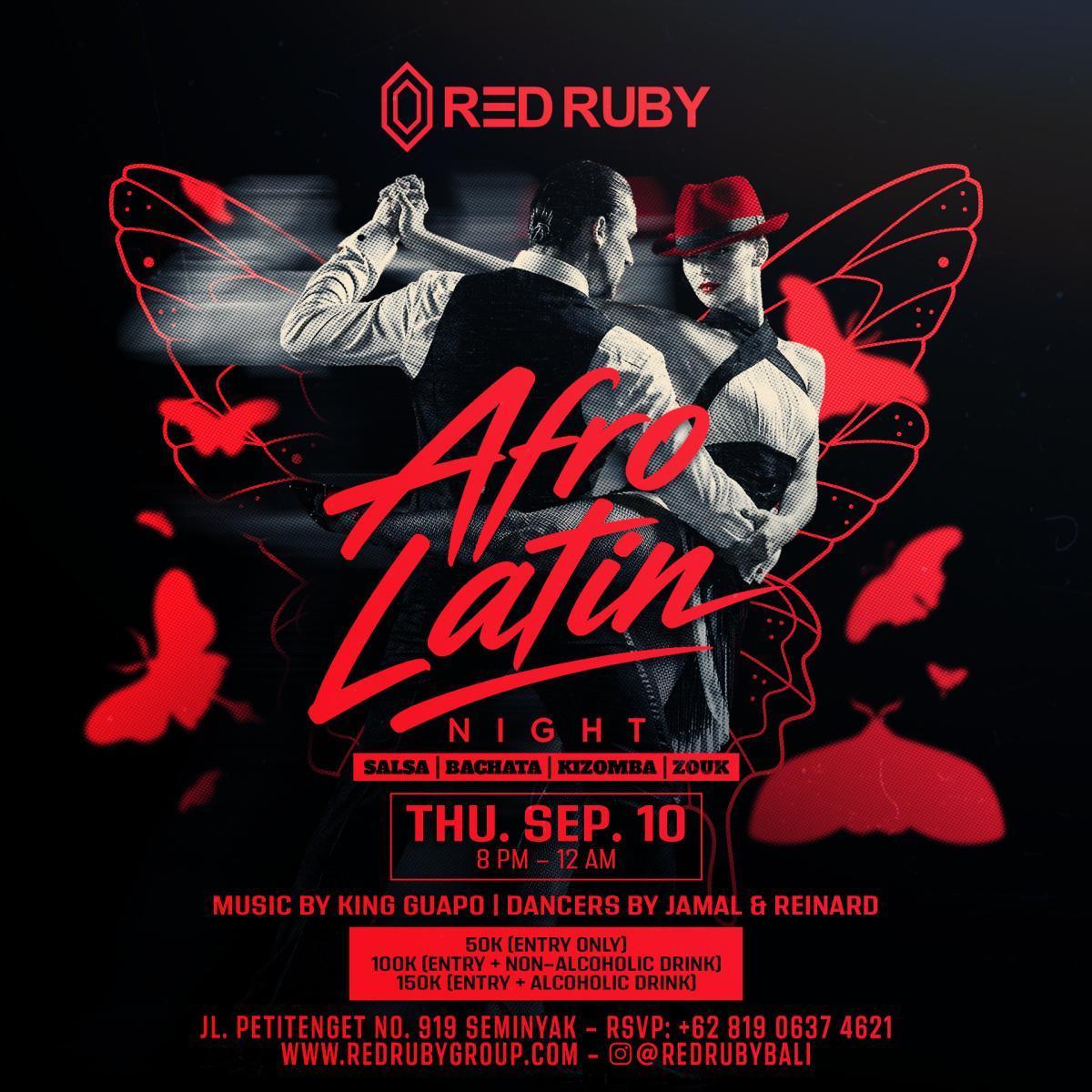 Thursday Latin Night at Red Ruby