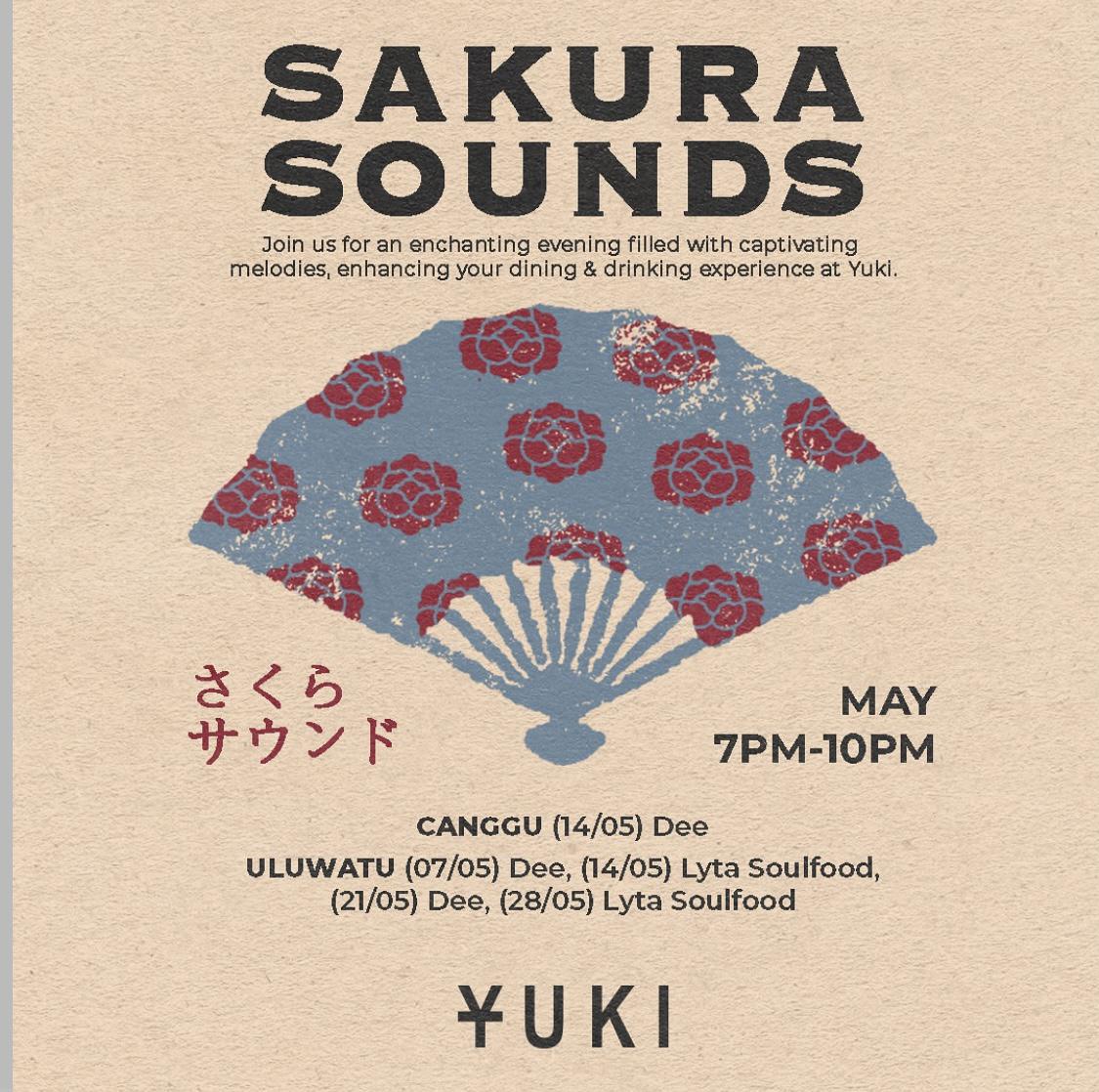 Sakura sounds at YUKI