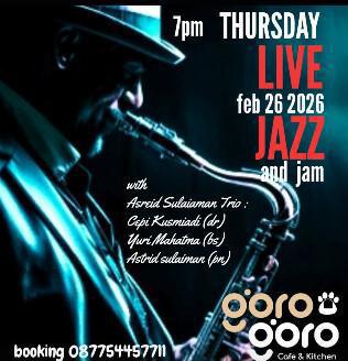 Live Jazz at Goro Goro Bali