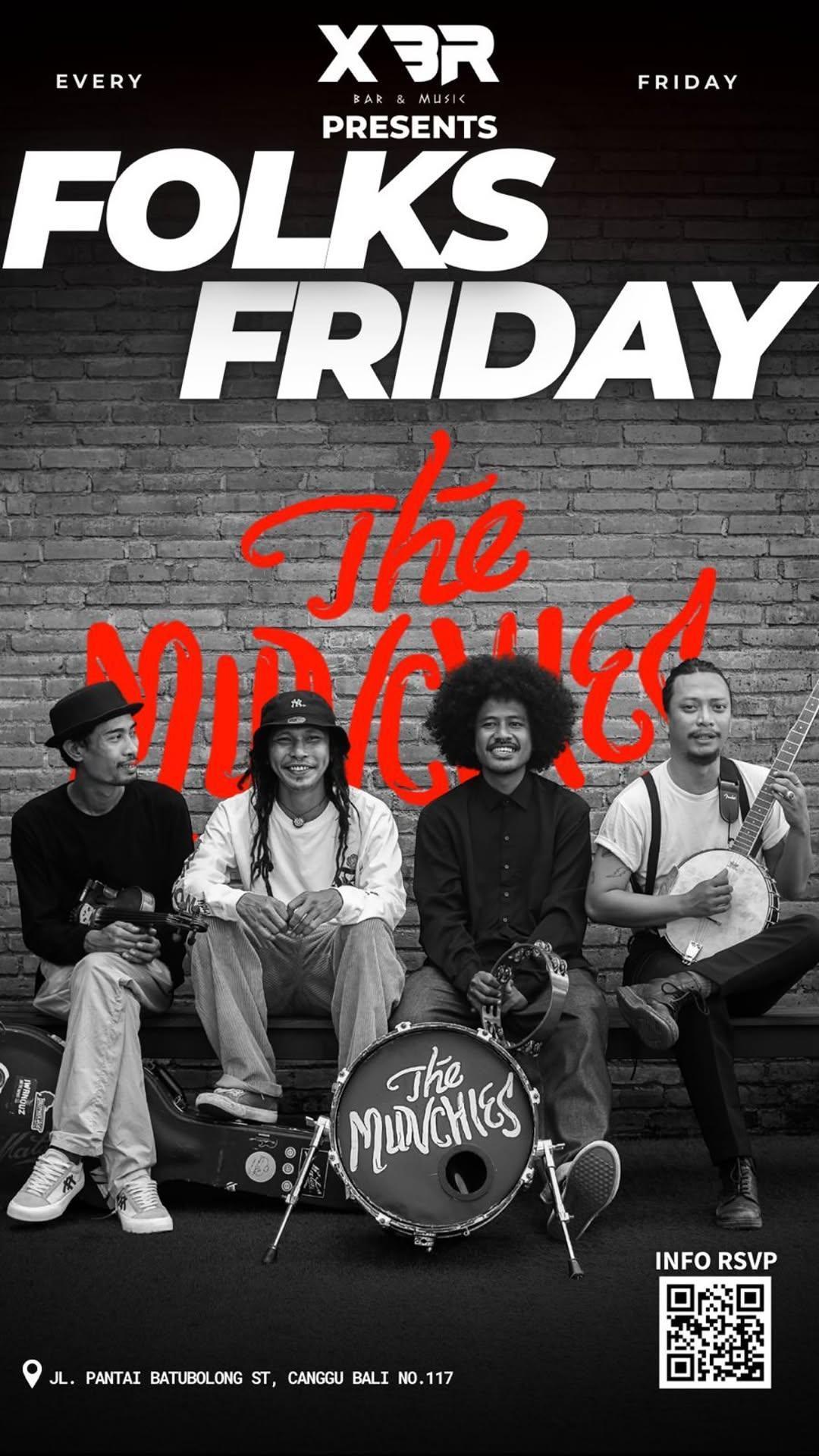 FOLKS FRIDAY feat. The Munchies at XBar
