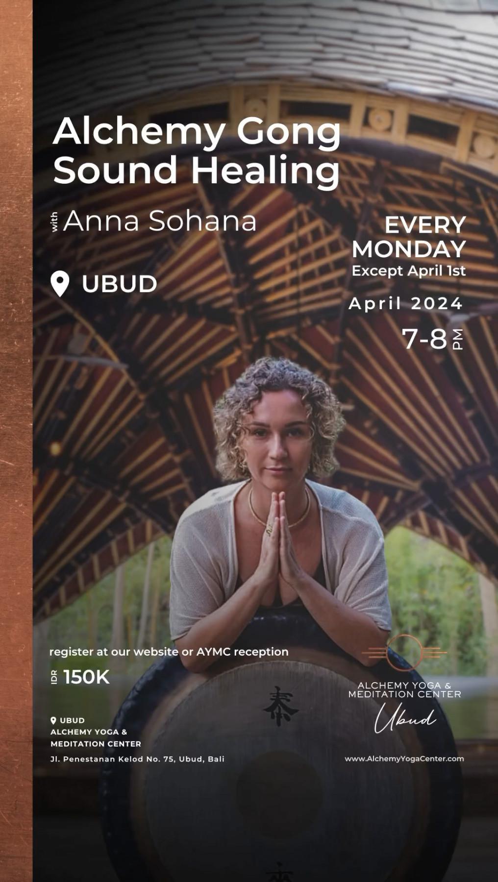 April Events in Alchemy Yoga & Meditation Center