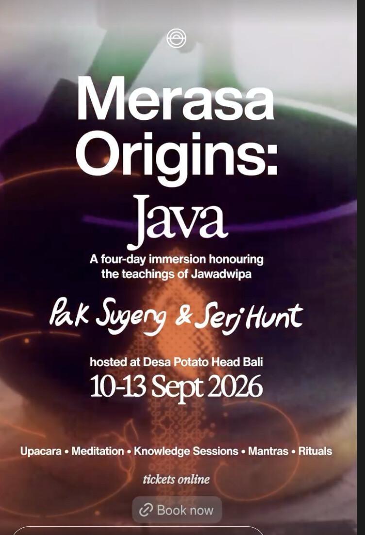 Merasa Origins (Java Edition) at Potato Head Merasa Origins (Java Edition) at Potato Head