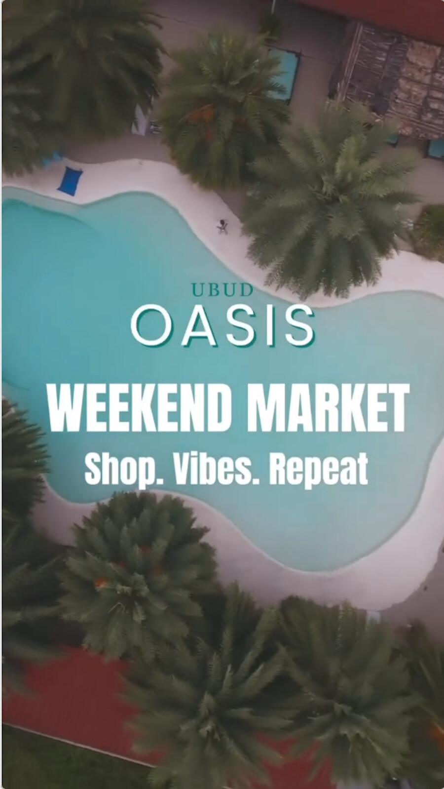 Weekend Market at Oasis Ubud CP Lounge Ubud Bali