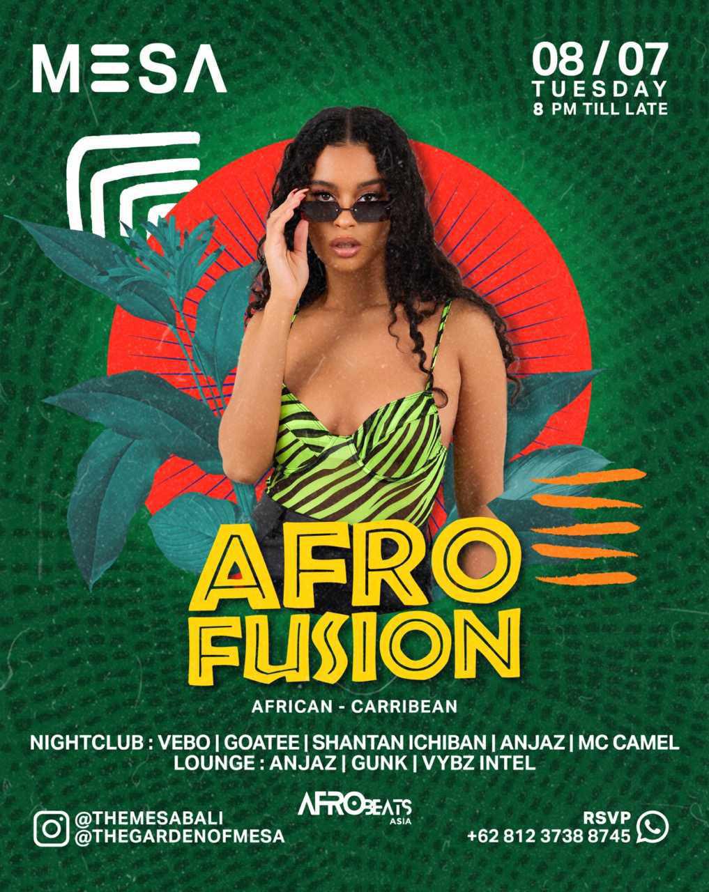 Afro Fusion at The Mesa Club
