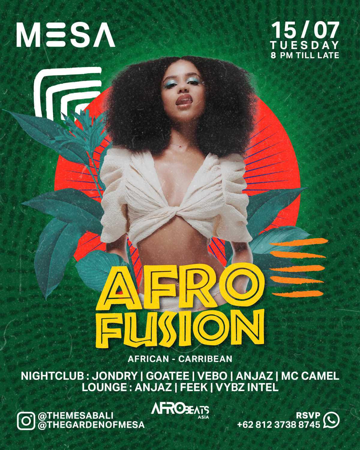 Afro Fusion at The Mesa Club