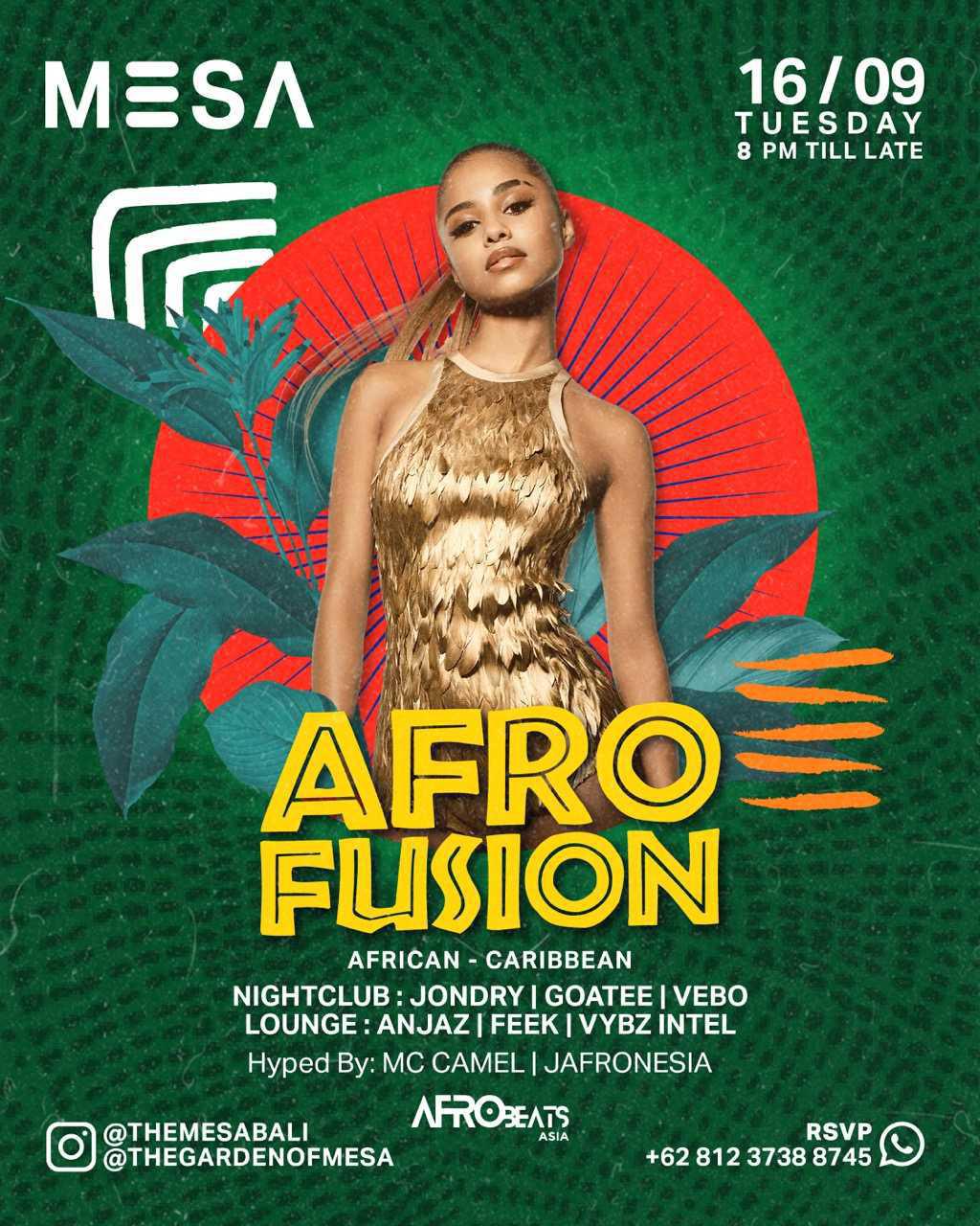 Afro Fusion at The Mesa Club