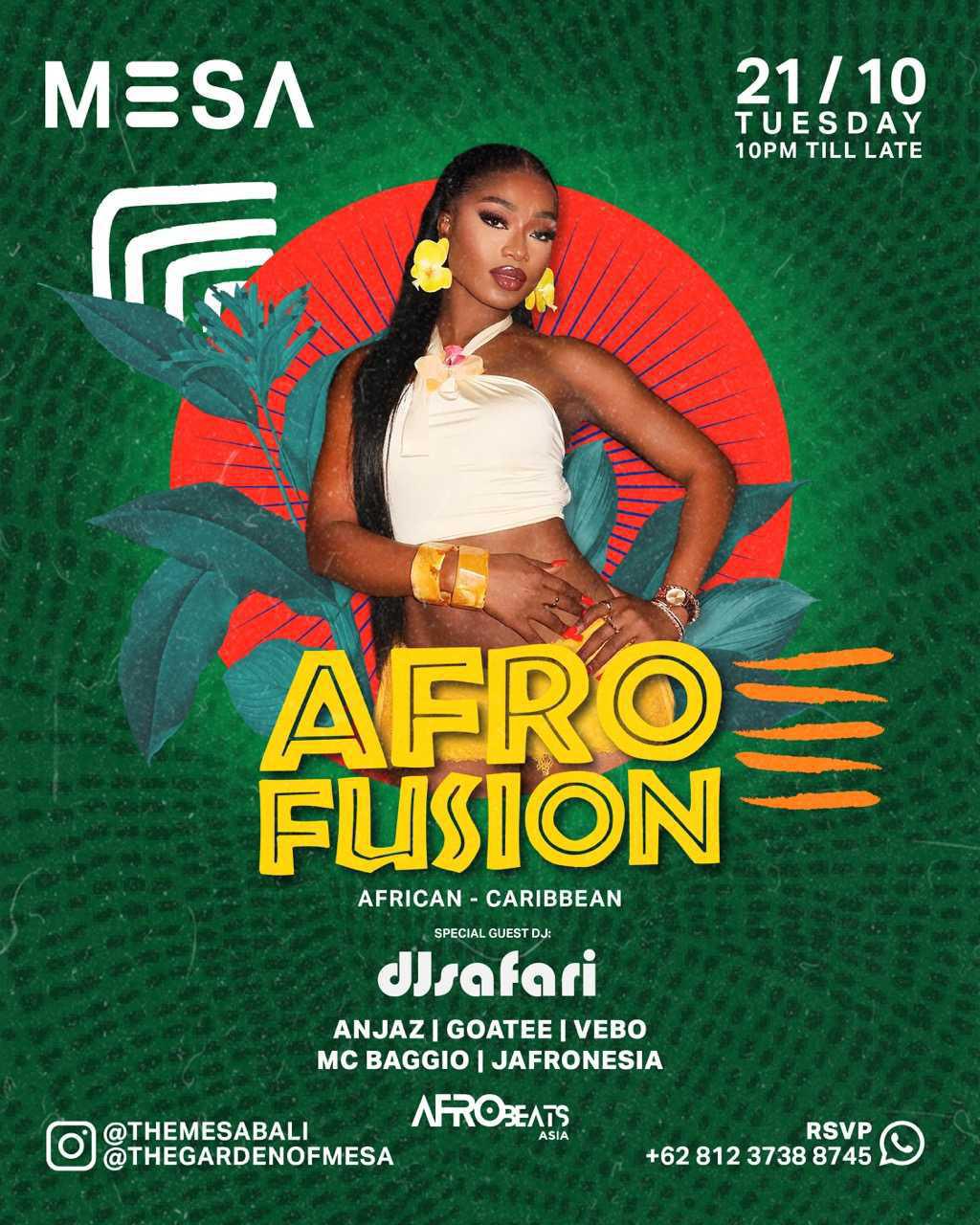 Afro Fusion at The Mesa Club