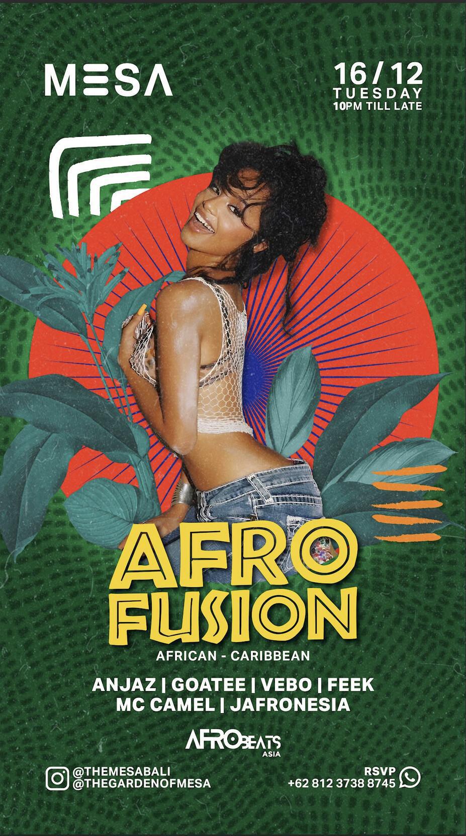 Afro Fusion at The Mesa Club