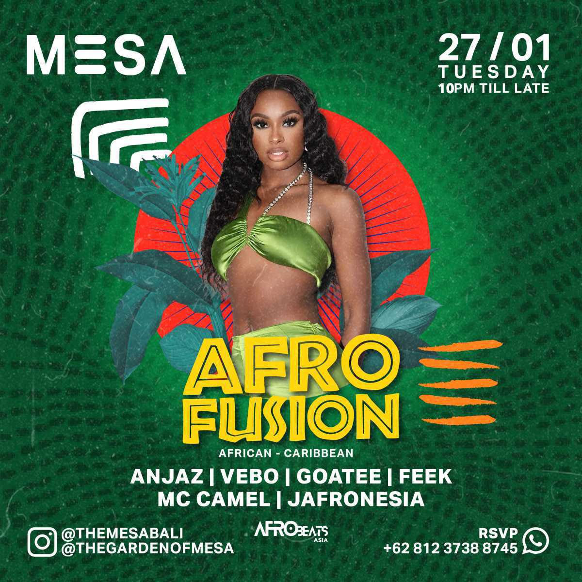 Afro Fusion at The Mesa Club