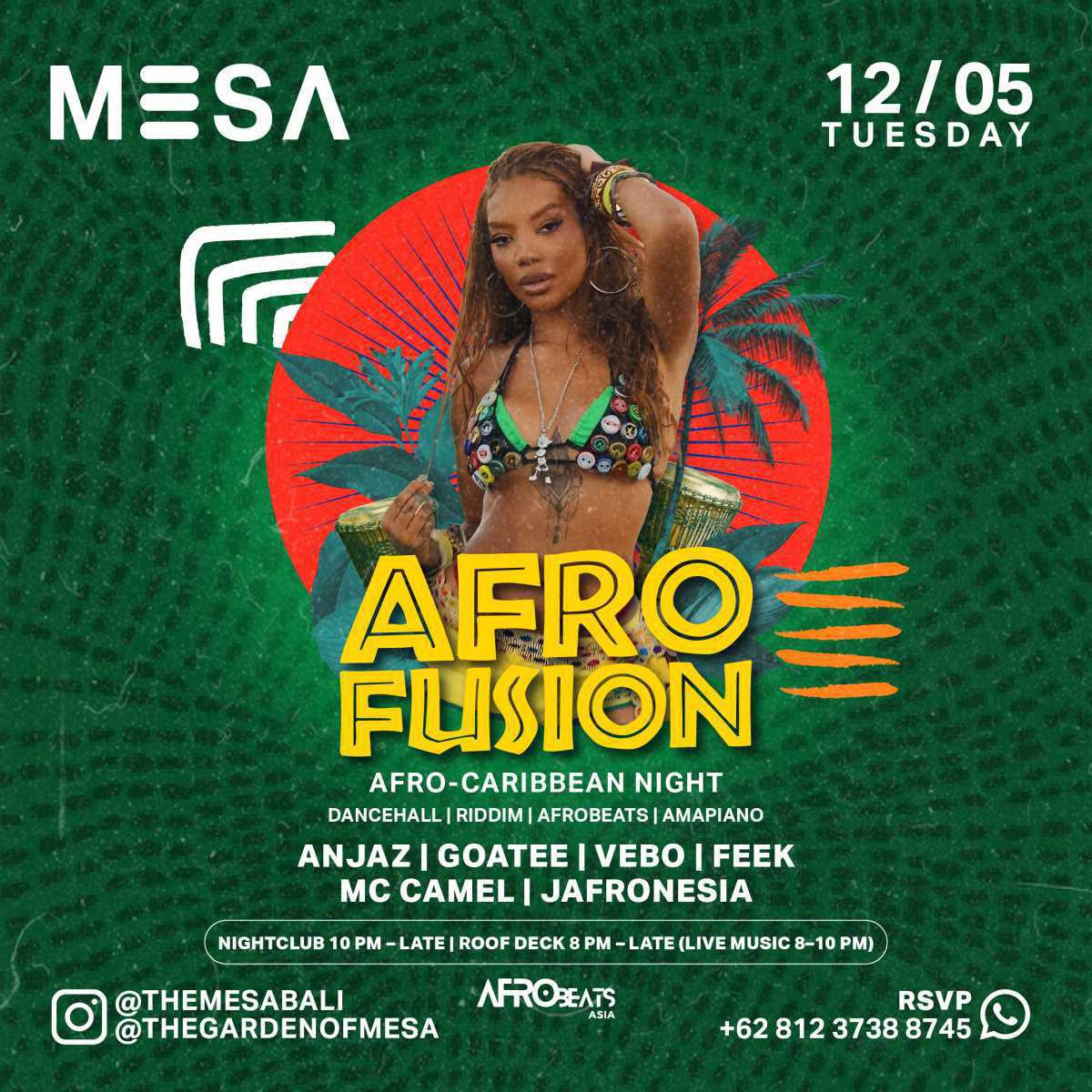 Afro Fusion at The Mesa Club