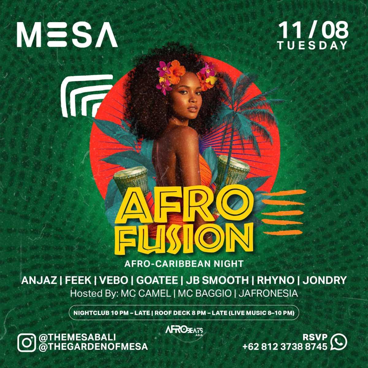 Afro Fusion at The Mesa Club