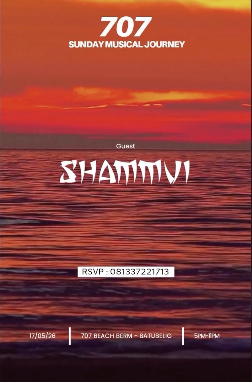 Sunday Musical Journey at 707 Beachberm Bali 