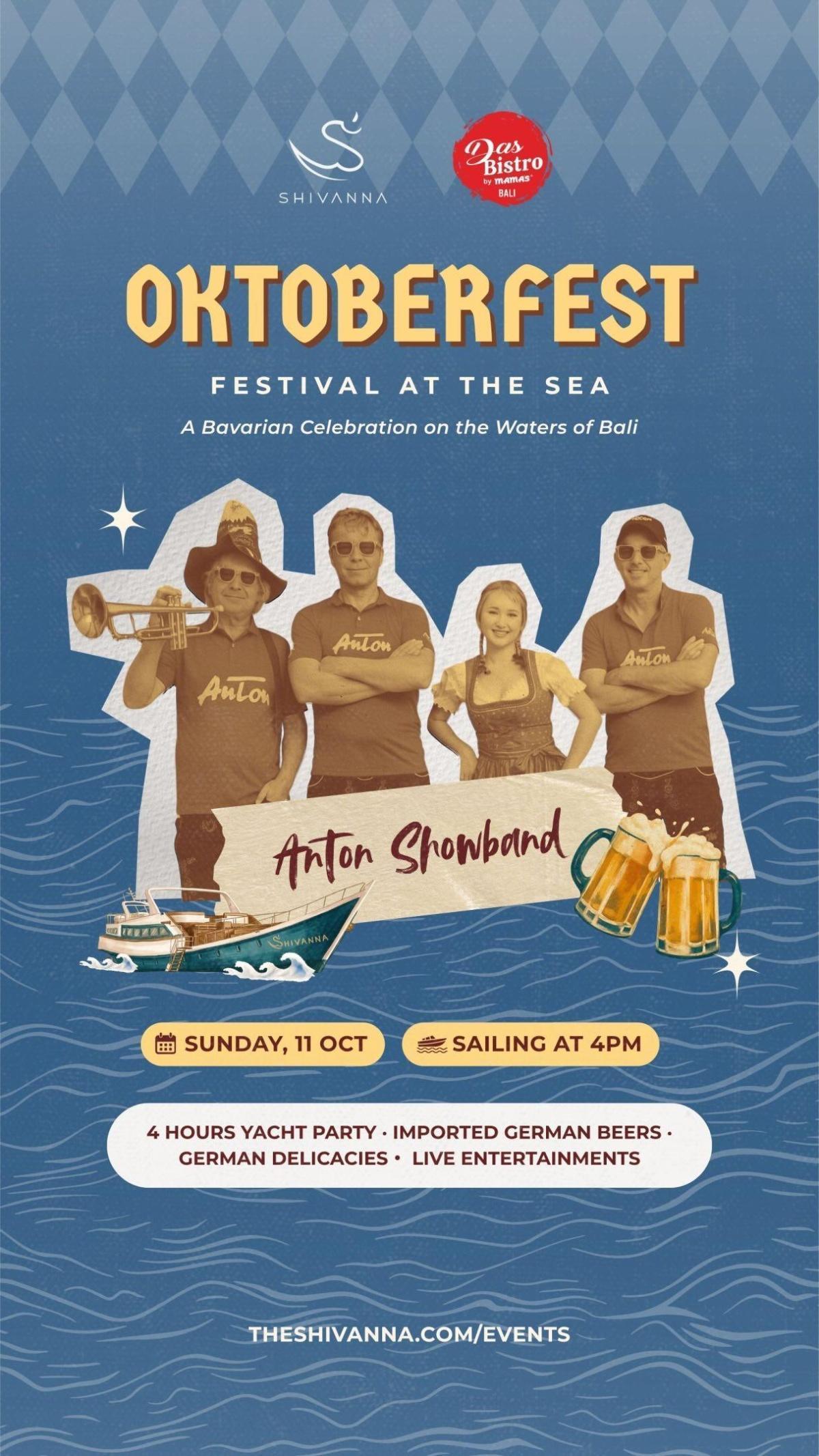 Oktoberfest at Sea with AnTon Showband at The Shivanna Cruises Oktoberfest at Sea with AnTon Showband at The Shivanna Cruises