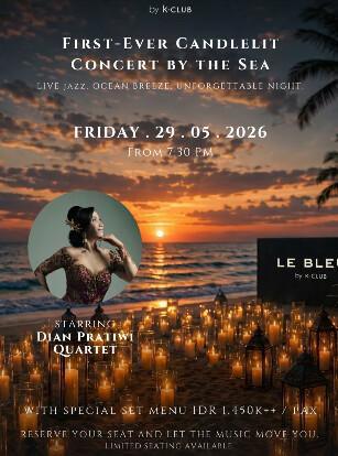 Experience the first Candlelight Concert by the Sea at Le Bleu by Kclub