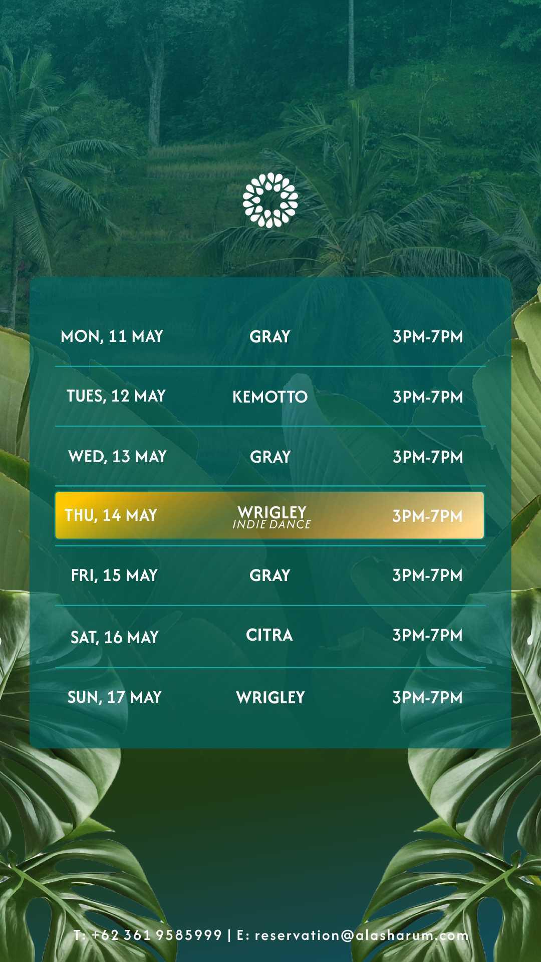 This Week at Cretya Ubud