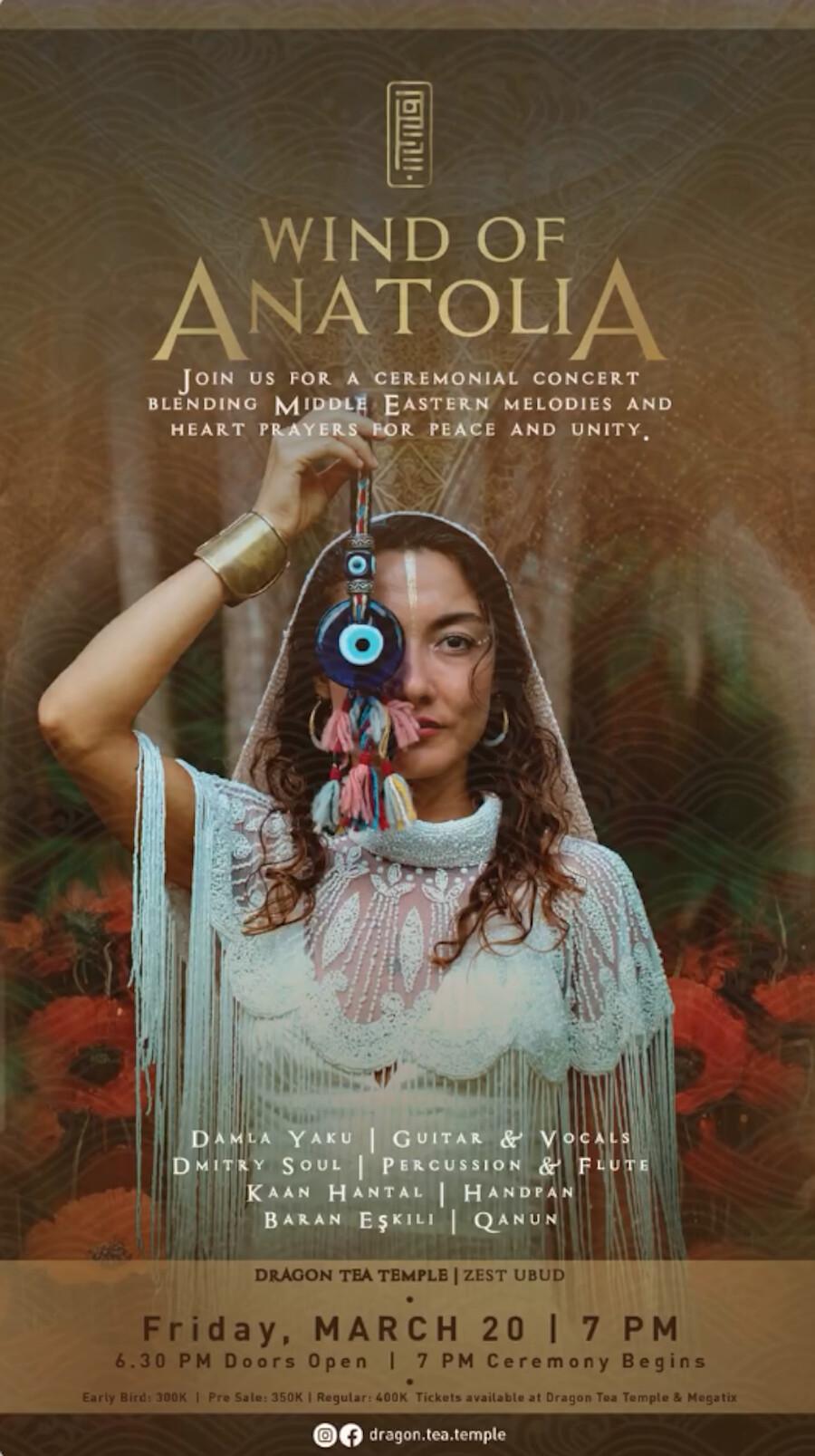 Wind of Anatolia at Dragon Tea Temple