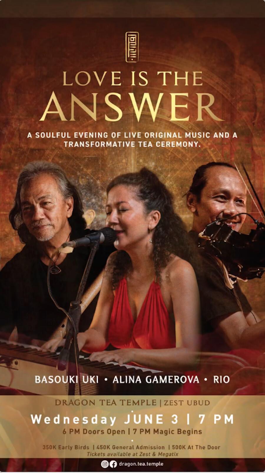 Love is the Answer at Dragon Tea Temple